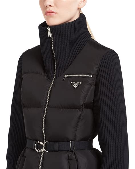 prada womens puffer coat|conscious prada puffer jacket.